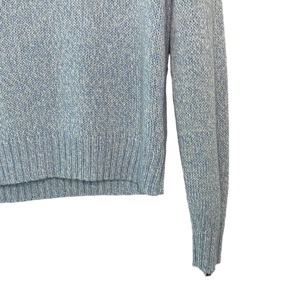 H&M Divided Women Baby Blue Knit Pullover Sweater Soft Small - Picture 5 of 10